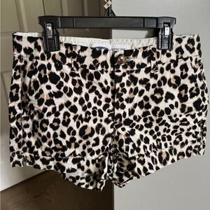 Cheetah Print Shorts
